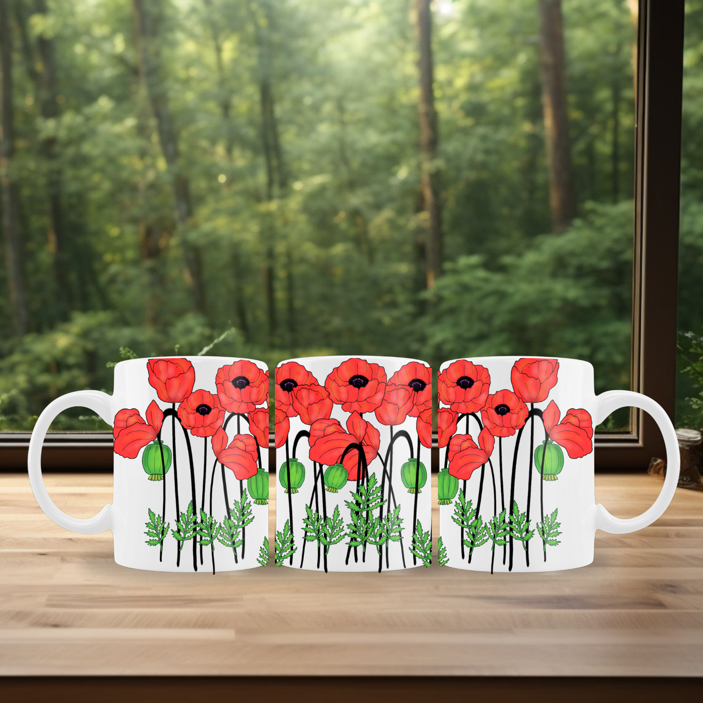 Tasse Coquelicot