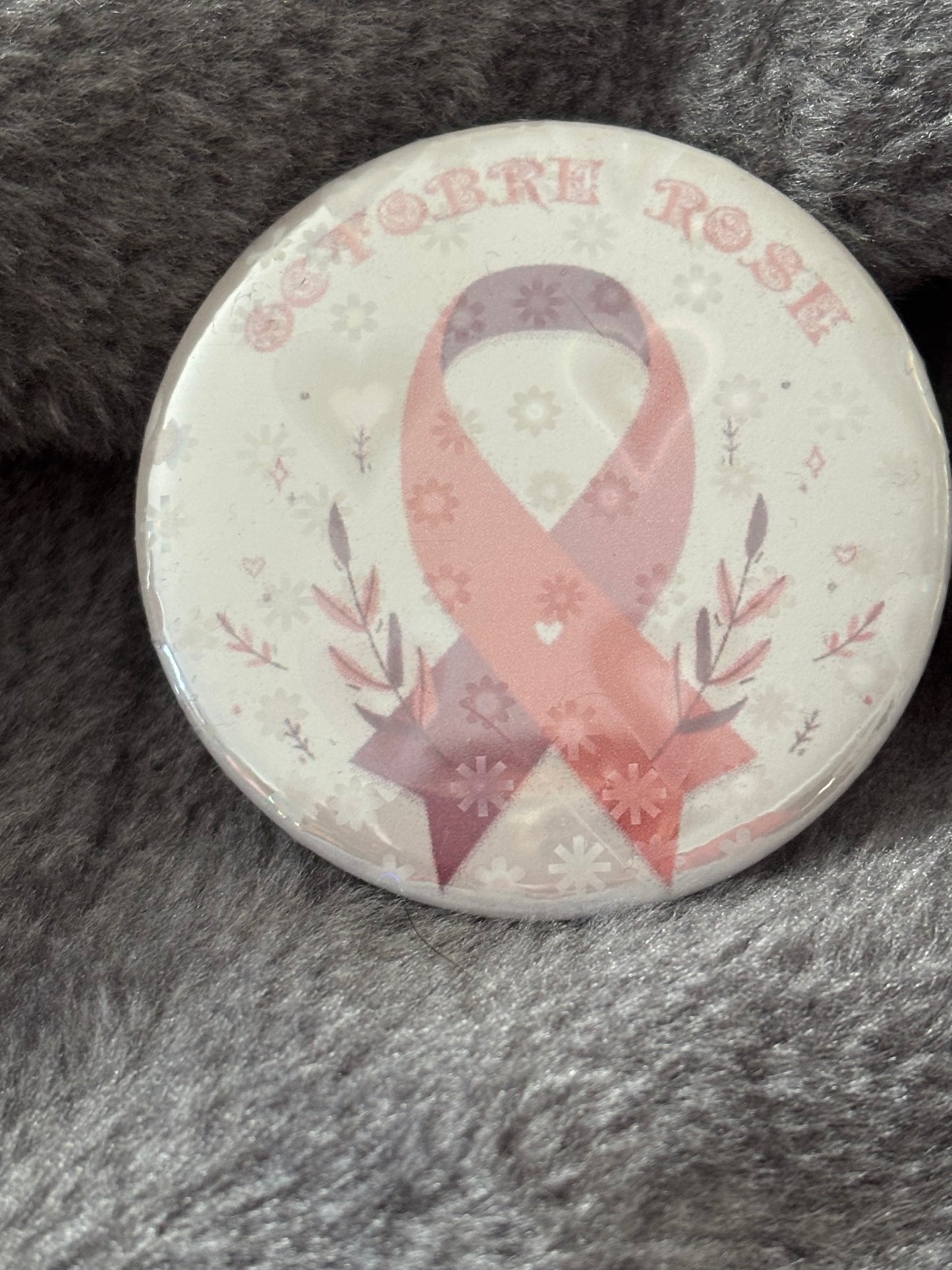 Badge octobre rose 🩷