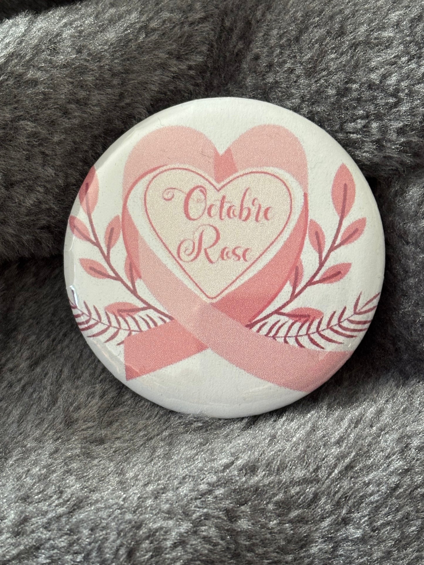 Badge octobre rose 🩷