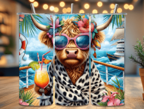 Tumbler vache à la playa