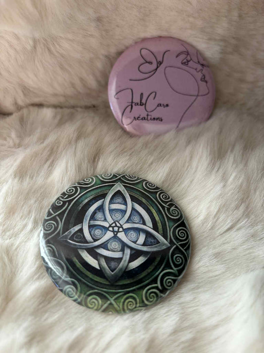 Badge symbole de protection