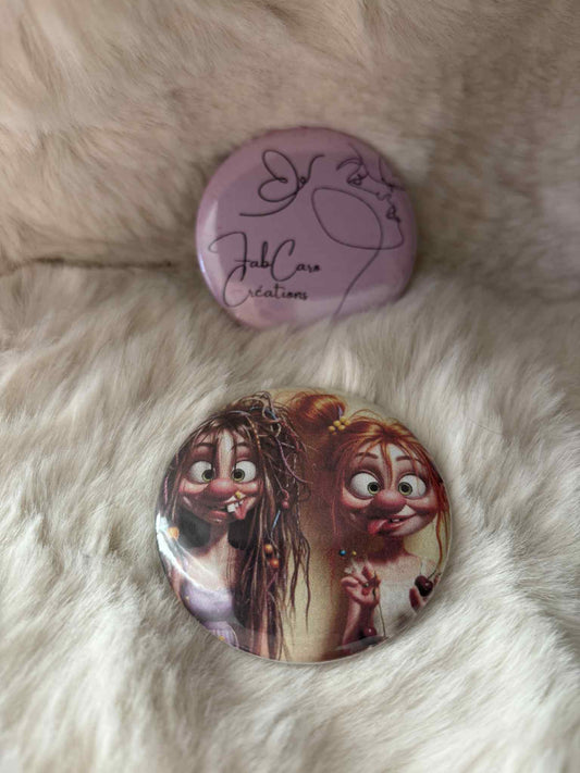 Badge Les Zezettes