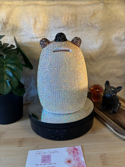 Capybara au chapeau melon (tirelire)