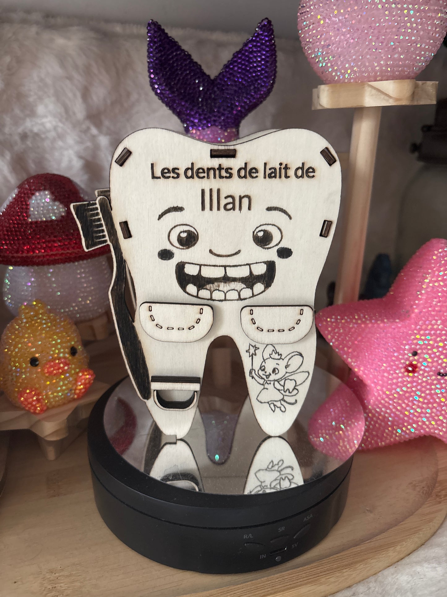 Boîte à dents de lait