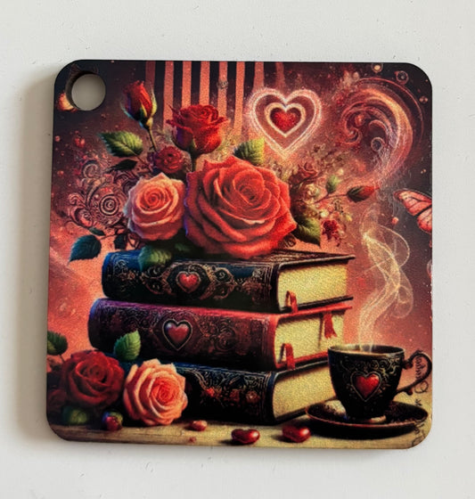 Porte clé livre d’amour