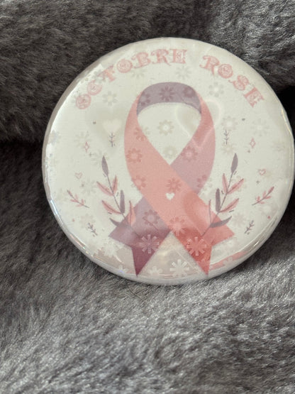 Badge octobre rose 🩷