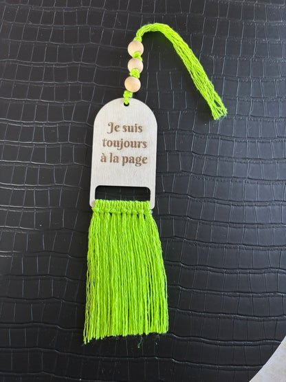 Marque page personnalisable